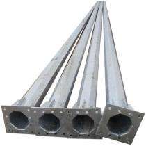 NSEPL 10000 mm Mild Steel Octagonal Poles_0