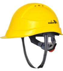 Karam Polymer Yellow Regular Safety Helmets_0
