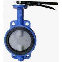 DRP 100 mm Manual CI Butterfly Valves Flanged 16 kg/cm2_0