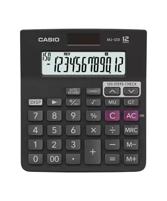 CASIO MJ-12D Desktop 12 Digit Calculator_0