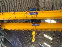 SUN CRANES 10 ton EOT Crane Double Girder Remote Control_0