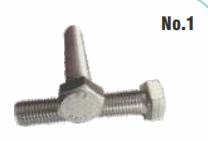 Stainless Steel Hexagon Head Bolts As per Requirement_0