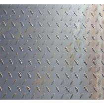 Silvobright 1 mm E250 MS Chequered Plates 1 m_0