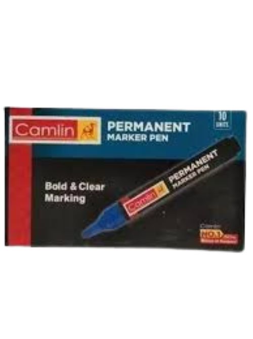 Camlin Permanent Blue Markers_1