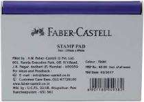 Faber Castell Stamp Pad Pigment Ink Violet 160 x 97 mm_0