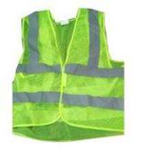 RANG ENTERPRISE Polyester Safety Jackets 4XL, 5XL Without Sleeves Green_0