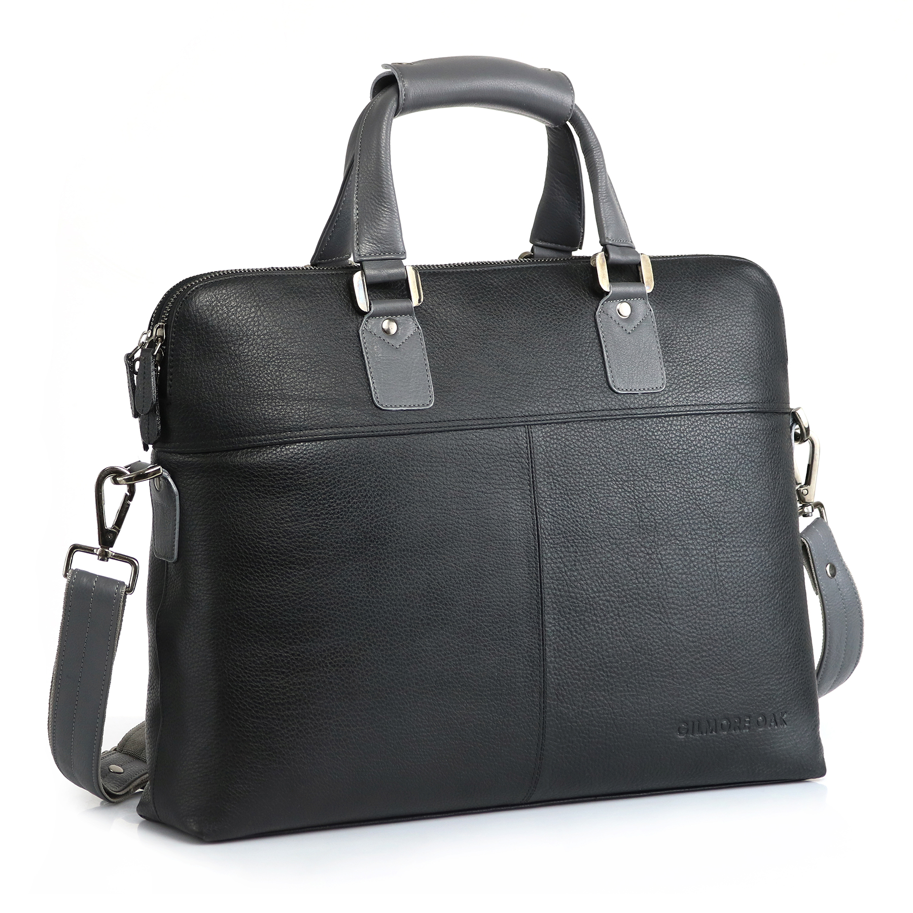 GILMORE OAK Office Bags Laptop Bag Leather Black_1