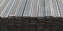 GE Aluminium, Stainless Steel Powder Coated, Galvanized Perforated Cable Tray Covers 20 to 100 mm 50 to 1000 mm 1.6 to 3 mm_0