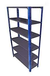 Mild Steel Adjustable 6 Layers Industrial Racks 6 ft_0