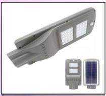 40 W Warm White LED Aluminium 100 Ah Solar Street Light_0