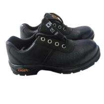 TIGER Leather Steel Toe Safety Shoes Black_0
