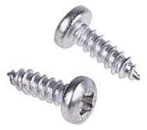 Round M2 30 mm Self Tapping Screws Mild Steel Zinc Plated_0