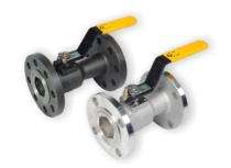 L&T 15 - 200 mm Manual Carbon Steel Ball Valves Flanged Single Piece_0