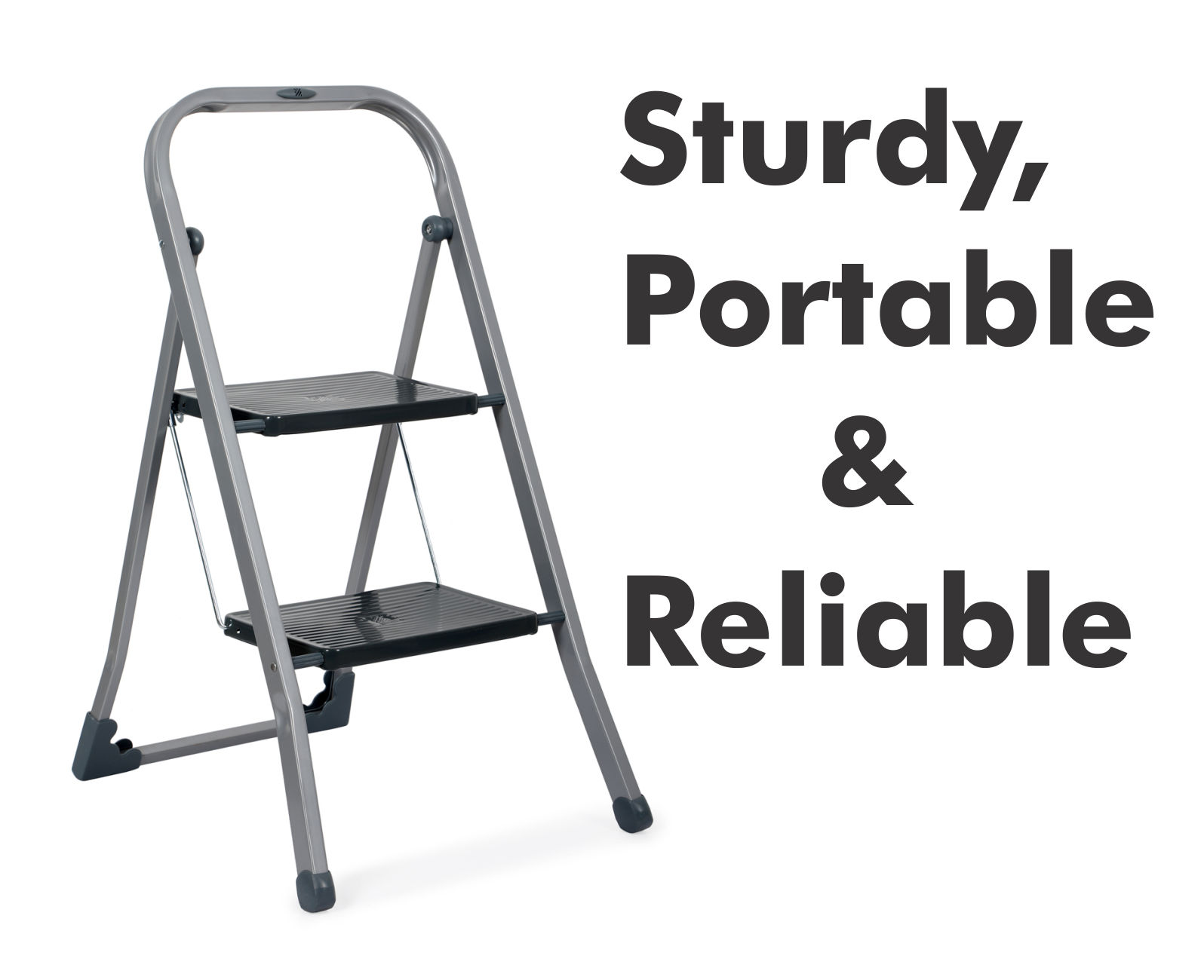 GIMI 3 ft 150 kg Ladders Aluminium_1