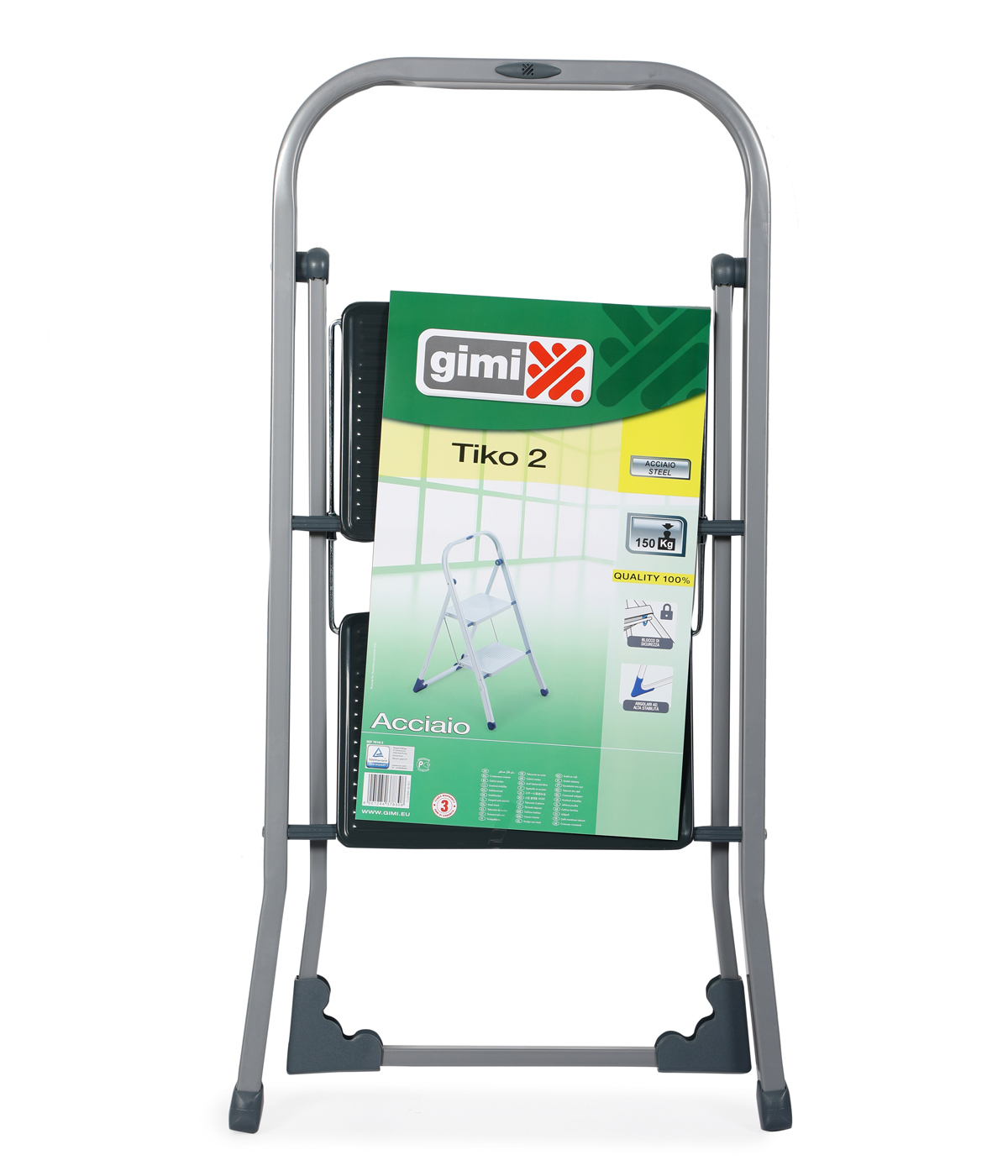 GIMI 3 ft 150 kg Ladders Aluminium_2