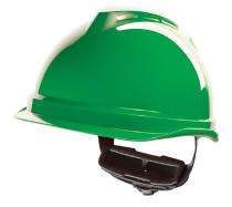 PVC Green Air Ventilated Safety Helmets_0