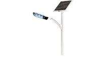 Warm White LED Galvanized Iron 13 Ah Solar Street Light_0