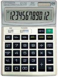 CITIZEN CT- 712 Portable 12 Digit Calculator_0