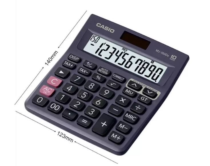 CASIO MJ-100Da Desktop 10 Digit Calculator_1