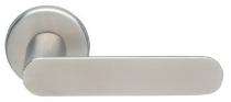 Stainless Steel Round Door Handles Chrome_0