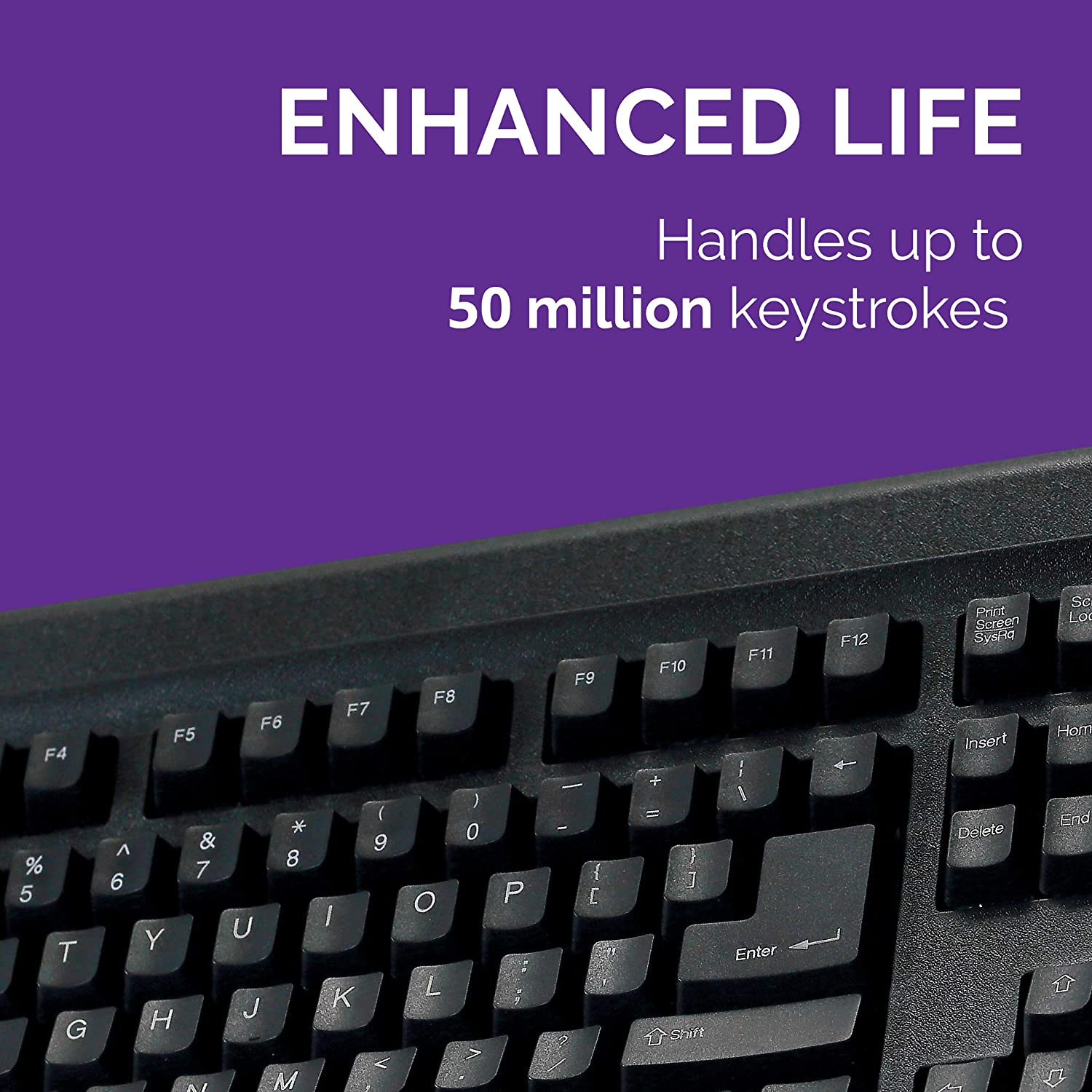 TVS Go​l​d​ Wired Computer Keyboard_4