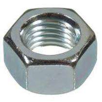 TVS M10 Hexagon Head Nuts High Tensile Steel Galvanized_0