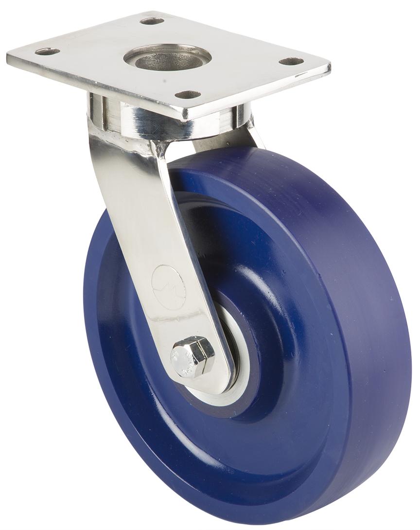 Swivel, Rigid, With Lock PU/PP/Nylon/Rubber Caster 350- 50000 kg_2