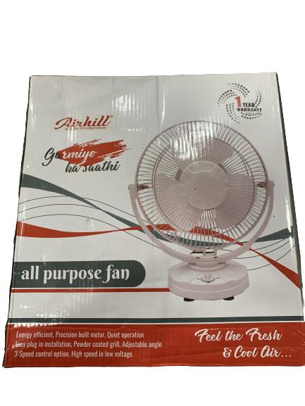 Airhill AP A/H 300 mm 3 Blades White Table Fan_2