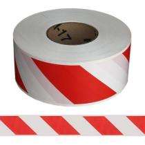 150 mm Non Adhesive HDPE Warning Tape 200 micron Red_0