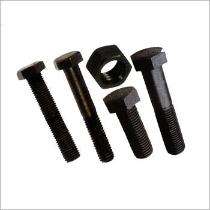 Krishna Fastners M20 High Tensile Steel Hexagon Head Bolts 8.8, R 150 mm_0