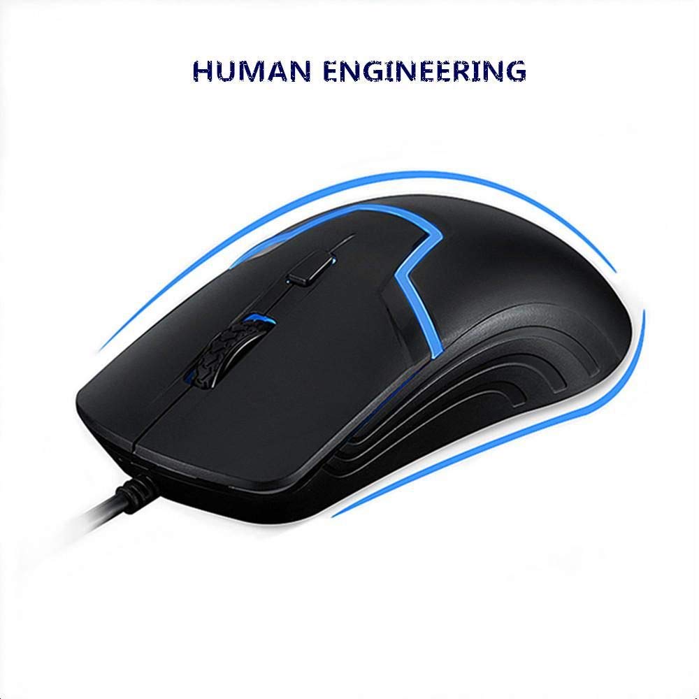 HP Mouse M100 Wired USB Gaming ‎10.6 x 6.3 x 6.3 cm_2