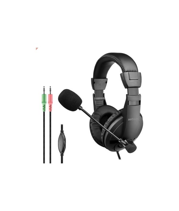 Astrum Wired 120 cm Black Headsets_1
