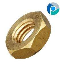 Pollen M2 - M12 Hexagon Head Nuts Brass_0