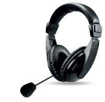 Wired 1.8 m Black Headsets_0