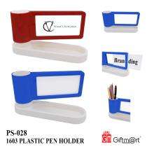 plastic Blue Officedesk Pen Stand_0