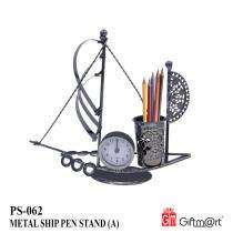 metal Silver Office&Home Pen Stand_0