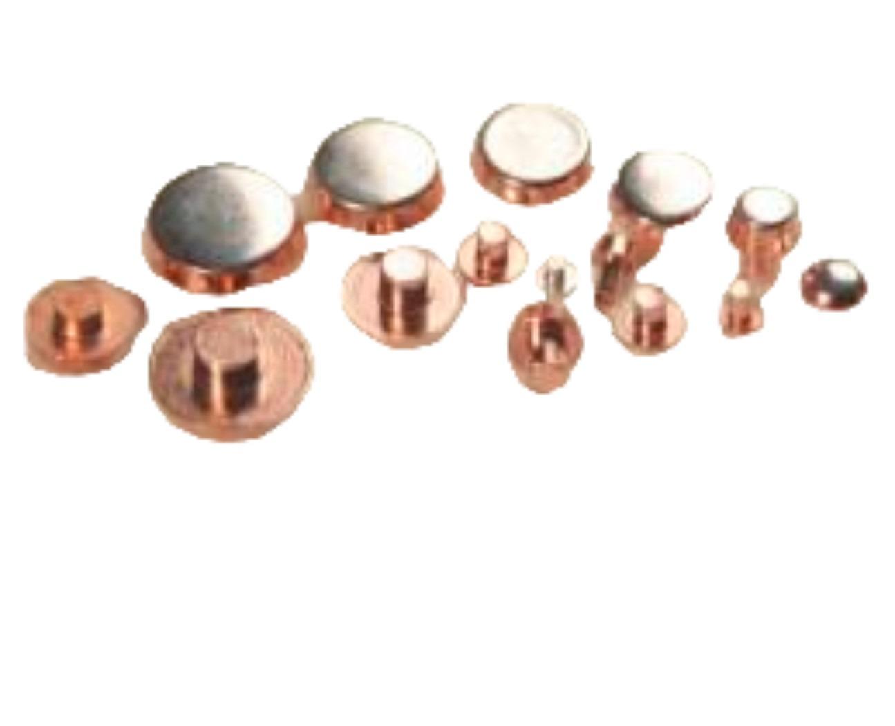 Buy Paragon Domed Copper Silver Alloy Electrical Contact Rivets online at  best rates in India