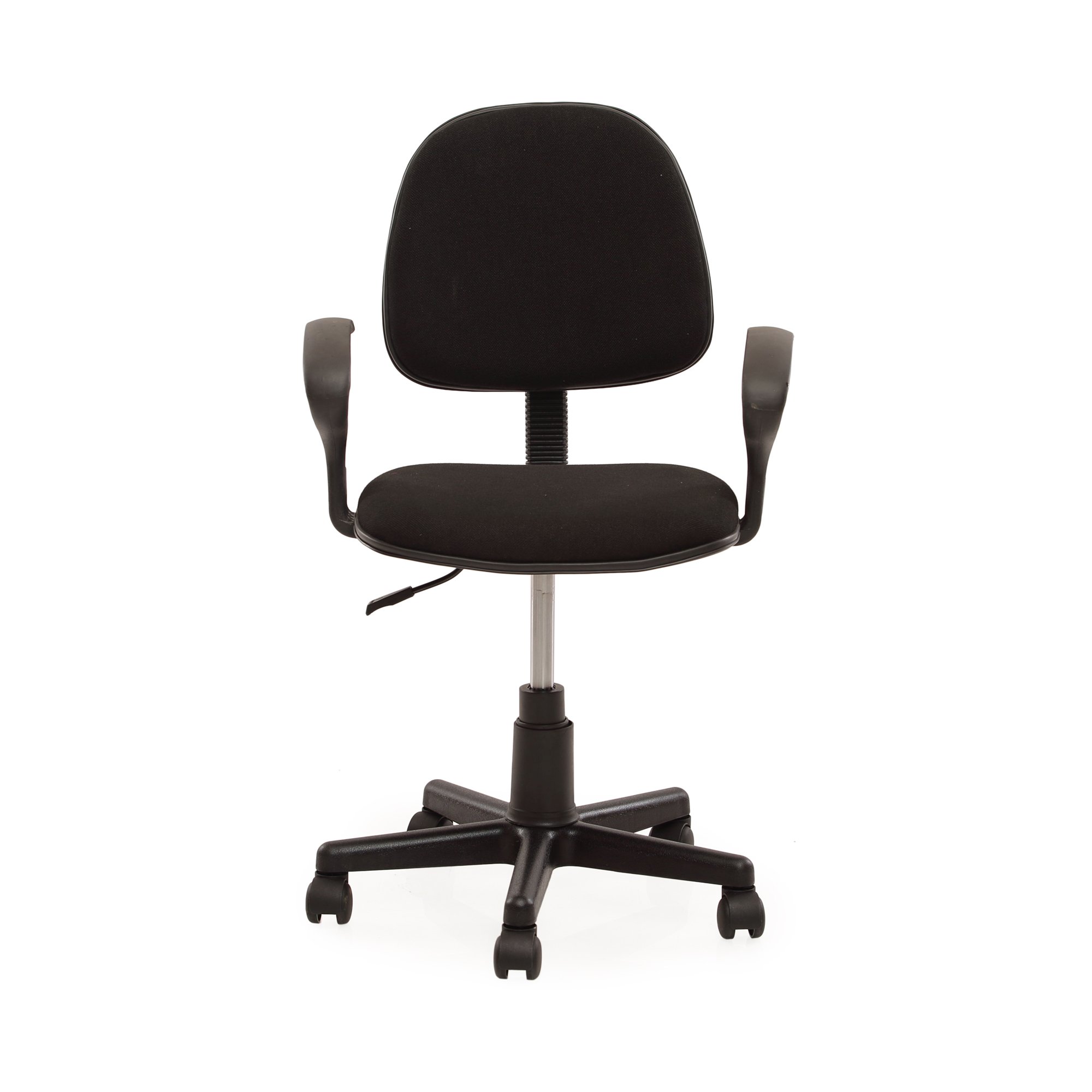 Nilkamal Revolving Black 550 x 955 x 515 mm Fabric Office Chairs_1