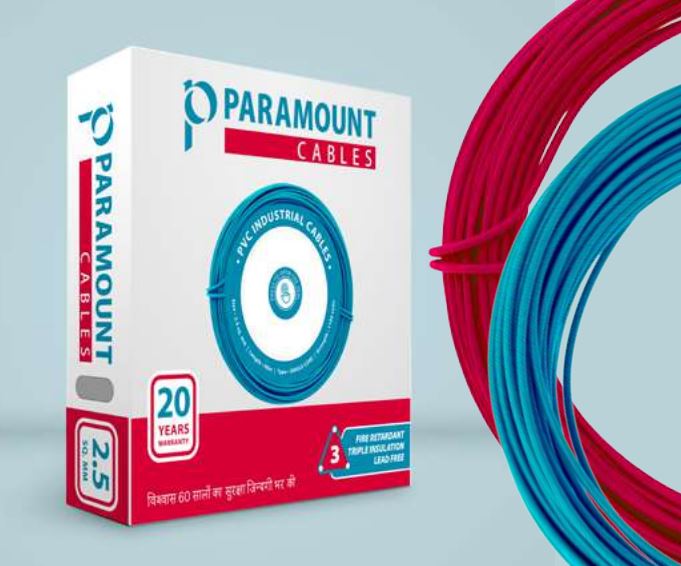 PARAMOUNT 1 Core 4 sqmm Industrial Flexible Cables Copper 750 V_1