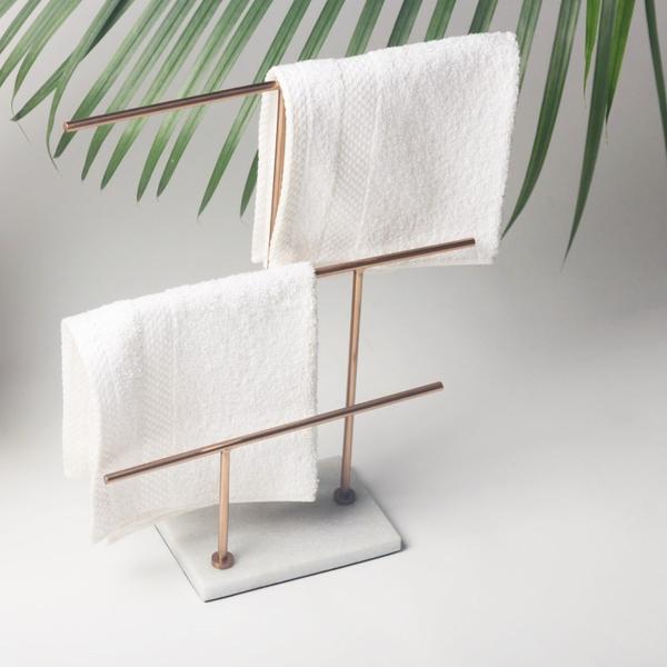 Claish Stone Towel and Napkin Holder 8 inch Fancy_1