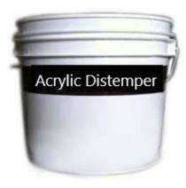 White, Yellow, Green, Blue Acrylic Distempers 1 - 10 L_0