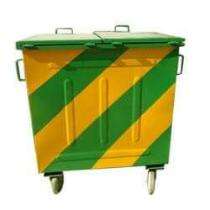 KGNW Closed Bins Black, Green 1100 L Mild Steel_0