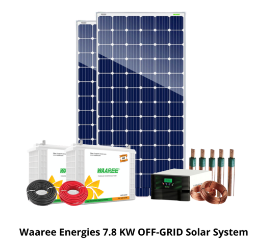 WAAREE 7.8 kW 4 - 5 hr Office Off Grid Solar System_0
