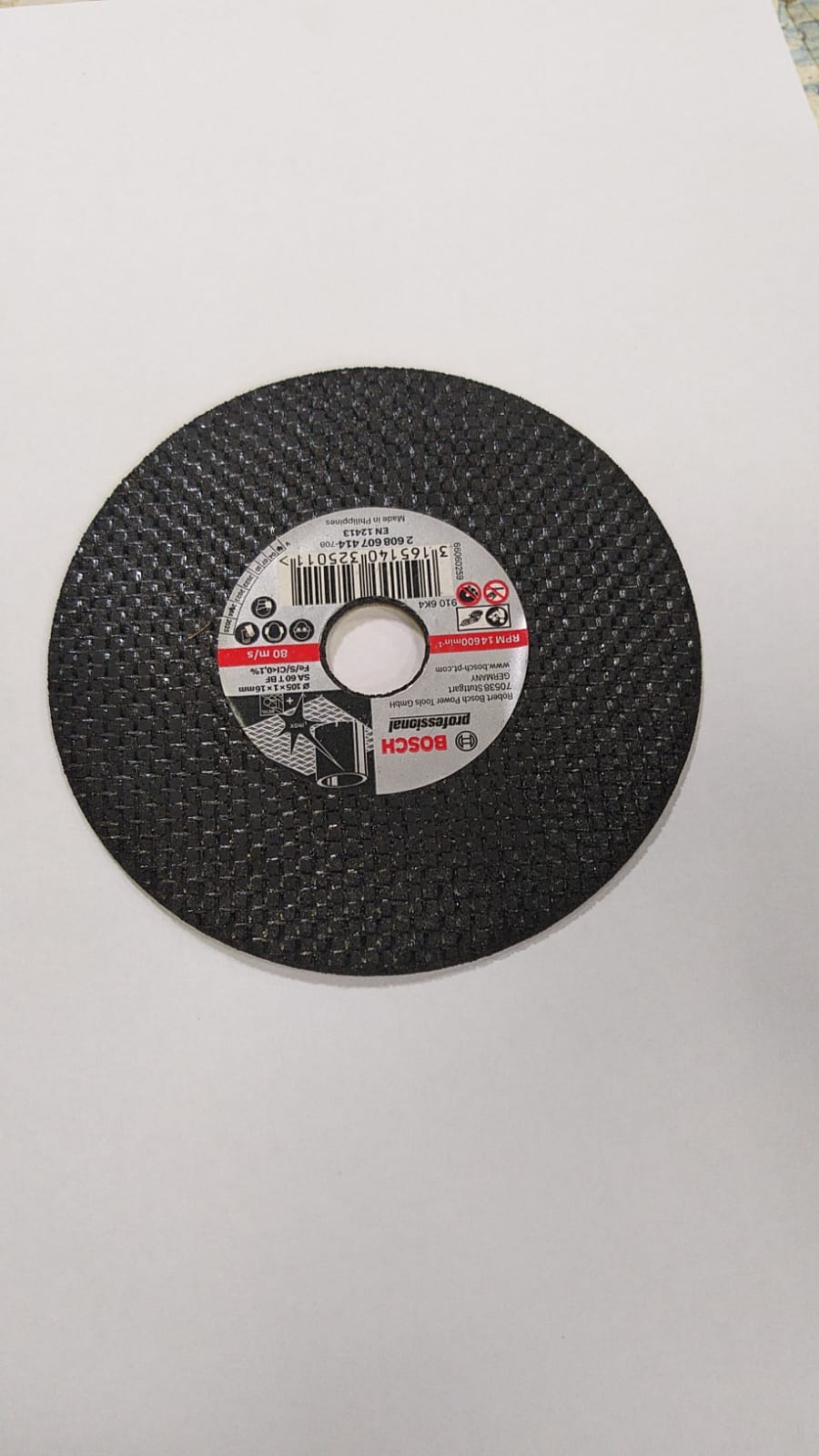 BOSCH 105 mm Cutting Wheels SA 60 T BF 16 mm 14500 rpm_1