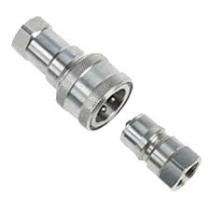 12 mm Male Thread Tapered Quick Release Couplings 500 psi_0