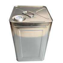 INDO GLOBAL STEEL Tin 20 L Rectangular Silver Oil Cans_0