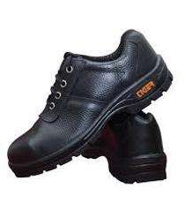 Mallcom Tiger Lorex Leather Steel Toe Safety Shoes Black_0