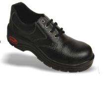 Hi-Safe VECTOR Grain Leather Steel Toe Safety Shoes Black_0