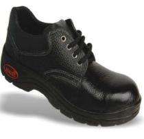 Hi-Safe HS-01 Grain Leather Steel Toe Safety Shoes Black_0
