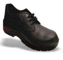 Hi-Safe HS-02 Grain Leather Steel Toe Safety Shoes Black_0